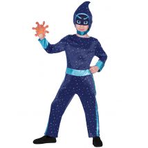 PJ Masks Ninjaka kostuum voor kinderen - Thema: Bekende personages - Blauw - Maat 110/116 (5-6 jaar)