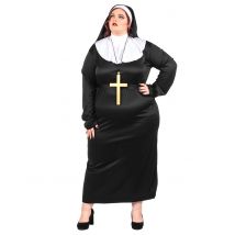 Klassiek non kostuum voor dames - Plus Size - Thema: Religie - Maat XXL
