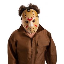 Kunststof hockeymasker - Thema: Magie en Horror - Bruin - Maat Uniek Formaat