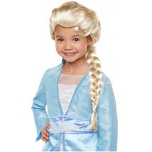 Luxe Elsa Frozen 2 pruik voor meisjes - Thema: Sprookjes - Maat One size