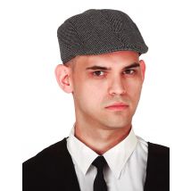 Grijze detectivepet voor volwassenen - Thema: Bekende personages - Zilver / Grijs - Maat Uniek Formaat