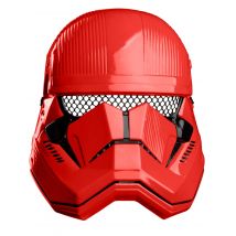 Rood Sith Trooper masker voor kinderen - Thema: Bekende personages - Rood - Maat One Size