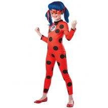 Miraculous Ladybug kostuum voor meisjes - Thema: Bekende personages - Rood - Maat 92/104 (3-4 jaar)