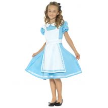 Prinses in wonderland kostuum voor meisjes - Thema: Sprookjes - Multicolore - Maat 152/164 (13-15 jaar)