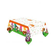 44 Cats papieren tafelkleed 180 x 120 cm - Thema: Dieren - Multicolore - Maat Uniek Formaat