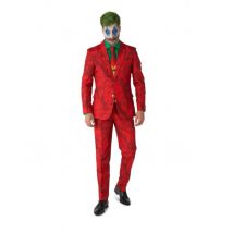 Kostuum Joker Suitmeister voor volwassenen - Thema: Bekende personages - Rood - Maat S (EU 46)