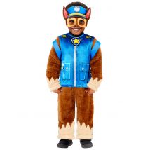 Chase Paw Patrol deluxe kostuum voor kinderen - Thema: Dieren - Bruin - Maat 110 (4-6 jaar)