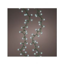 Witte lichtslinger 400 led 10 m met 8 functies - Thema: Destockage IT - Grijs, Wit - Maat Uniek Formaat