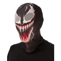 Venom muts van stof voor volwassenen - Thema: Stripfiguren - Zwart - Maat Uniek Formaat