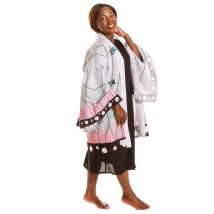 Manga kimono kostuum voor volwassenen - Thema: Cosplay - Zwart - Maat M