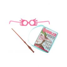 Accessoireset Luna Lovegood - Harry Potter - Thema: Bekende personages - Roze - Maat Uniek Formaat