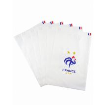 6 FFF cadeauzakjes - Thema: Nationaliteit en Supporters - Grijs, Wit - Maat Uniek Formaat