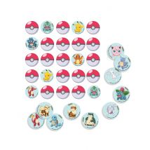 Pokémon Geheugenspel 32 kaarten - Thema: Bekende personages - Multicolore