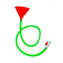 Drinktrechter beerparty rood groen - Thema: Humoristisch - Groen - Maat Uniek Formaat