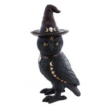 Occulte tovenaarsuil 31 cm - Thema: Dieren - Zwart