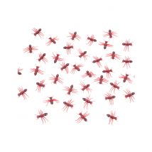 20 rode mieren 3 cm - Thema: Dieren - Rood