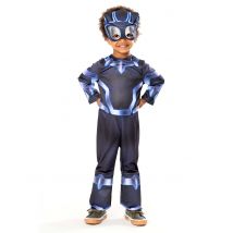 Black Panther Spidey kostuum - Thema: Bekende personages - Zwart - Maat 86/98 (2-3 jaar)