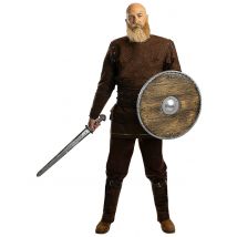 Ragnar kostuum Vikings volwassene - Thema: Bioscoop en TV programma's - Bruin - Maat Large