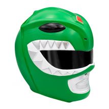 Power Ranger masker voor volwassenen groen - Thema: Bioscoop en TV programma's - Groen - Maat Uniek Formaat
