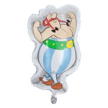 Obelix - Asterix aluminium ballon van 81 cm - Thema: Comics, Cartoons - Multicolore