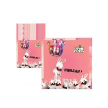 20 Raving Rabbids papieren servetten 33 x 33 cm - Thema: Comics, Cartoons - Multicolore