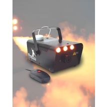 700W rookmachine met amberkleurige LED - Thema: Magie en Horror - Zwart