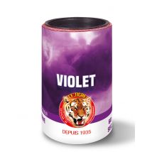 Rook in paarse pot 1 minuut - Thema: Fluo en fosfo - Paars