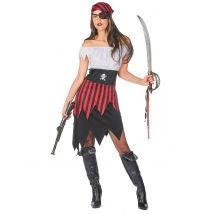 Kostium postrzępionego pirata damski