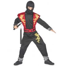 Kostium ninja żółtego smoka dla chłopca