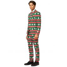 Męski zielony garnitur Opposuits Mr. Festive