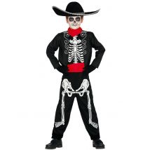 Kostium szkielet Dia de los muertos dla chłopców