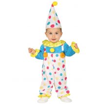Kostium dziecięcy Clown w kropki