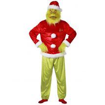 Kompletny kostium Grincha dla dorosłych