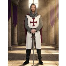 Luksusowy kostium rycerza templariusza dla mężczyzn