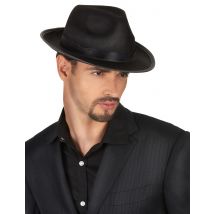 Chapeau borsalino pour Adulte - Couleur Noir