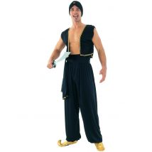 Déguisement sultan arabe pour Homme - Couleur Noir - Taille Taille Unique (42)