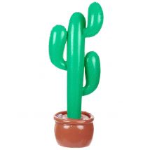 Cactus gonflable 90 cm - Couleur Vert