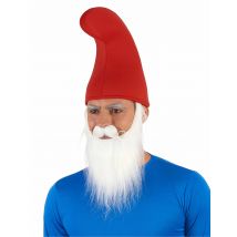 Bonnet lutin rouge pour Adulte - Couleur Rouge