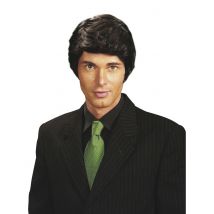 Perruque noire pour Homme - Couleur Noir