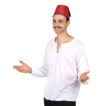 Chapeau Fez feutrine pour Adulte