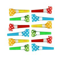 12 Sans gênes à pois - Couleur Multicolore