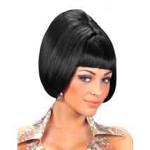 Perruque carré noire pour Femme - Couleur Noir