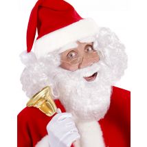 Barbe Père Noël pour Adulte - Couleur Blanc
