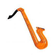 Saxophone gonflable orange pour Adulte