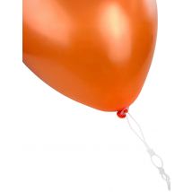 10 Attaches rapide pour ballons - Couleur Blanc