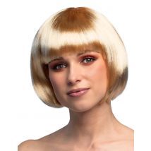 Perruque courte blonde pour Femme