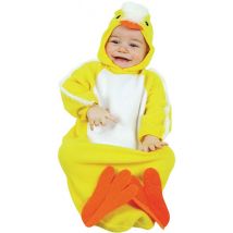 Déguisement poussin pour Bébé - Couleur Jaune - Taille 6-9 mois (69/74 cm)