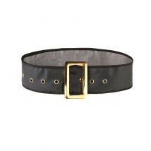 Ceinture large noire pour Adulte