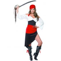 Déguisement pirate asymétrique pour Femme - Taille L