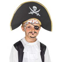 Chapeau pirate pour Enfant - Couleur Noir